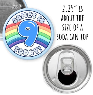 Custom Pinback Buttons Personalized for any Occasion