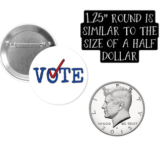 Custom Pinback Button - include words or images or both - 1.25”, 2.25” or 3”