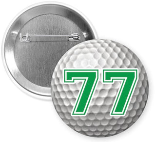 Personalized Sports Team Pinback Button - 2.25” or 3”